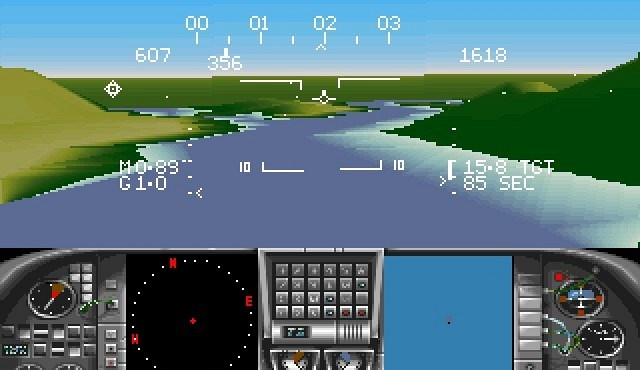 Скриншот из игры Harrier Jump Jet