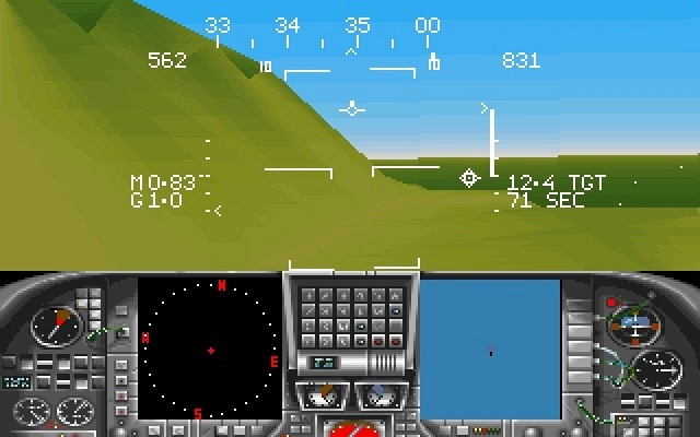 Скриншот из игры Harrier Jump Jet