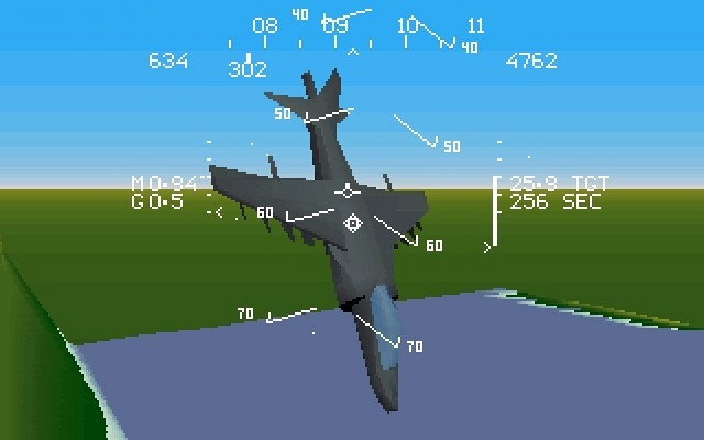 Скриншот из игры Harrier Jump Jet