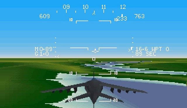 Скриншот из игры Harrier Jump Jet