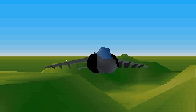 Скриншот из игры Harrier Jump Jet