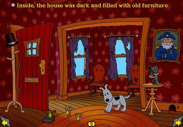 Скриншот из игры Harry and the Haunted House