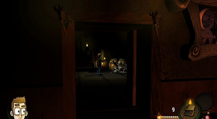 Скриншот из игры Haunted House