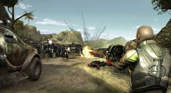 Скриншот из игры Haze