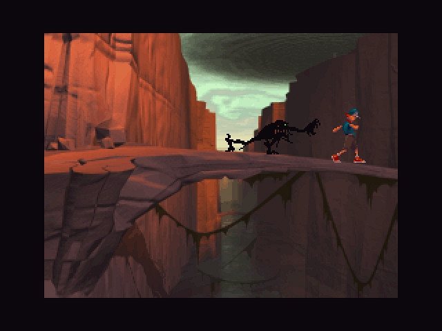Скриншот из игры Heart of Darkness