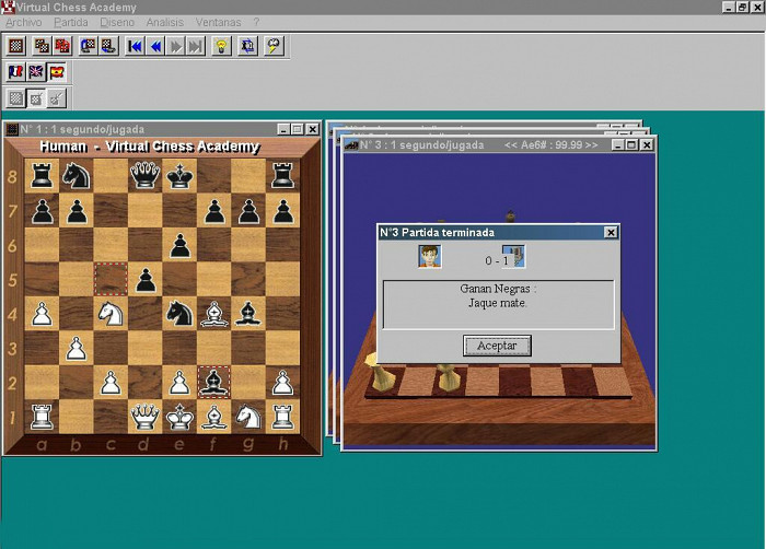 Скриншот из игры Virtual Chess Academy