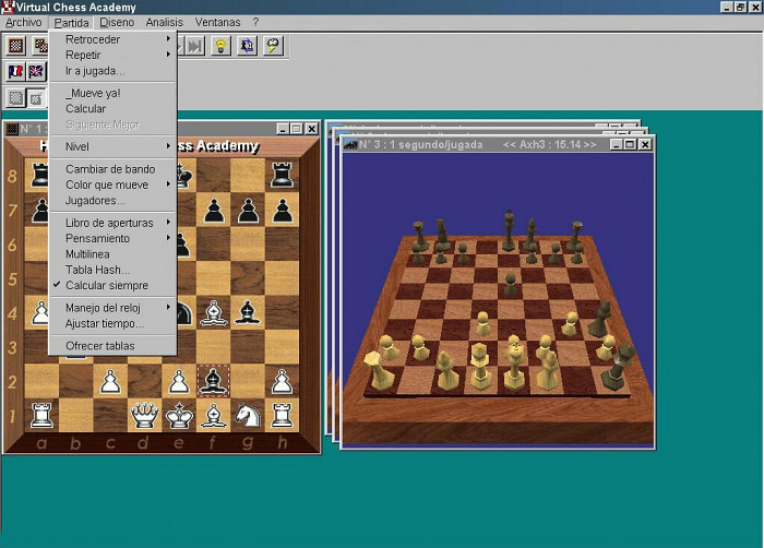 Скриншот из игры Virtual Chess Academy