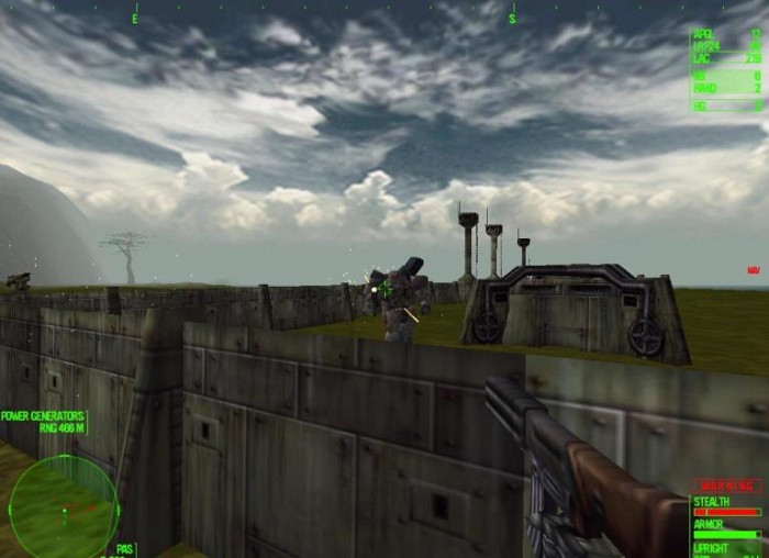 Скриншот из игры Heavy Gear 2