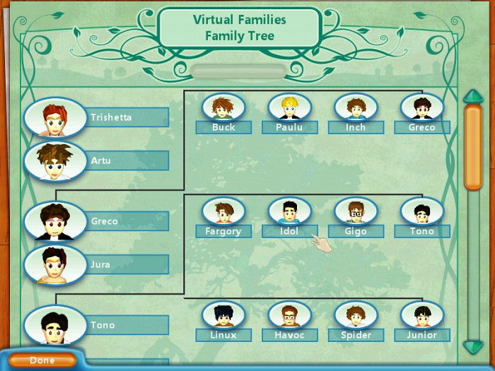 Скриншот из игры Virtual Families