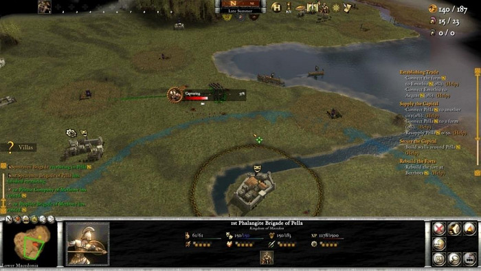 Скриншот из игры Hegemony: Philip of Macedon