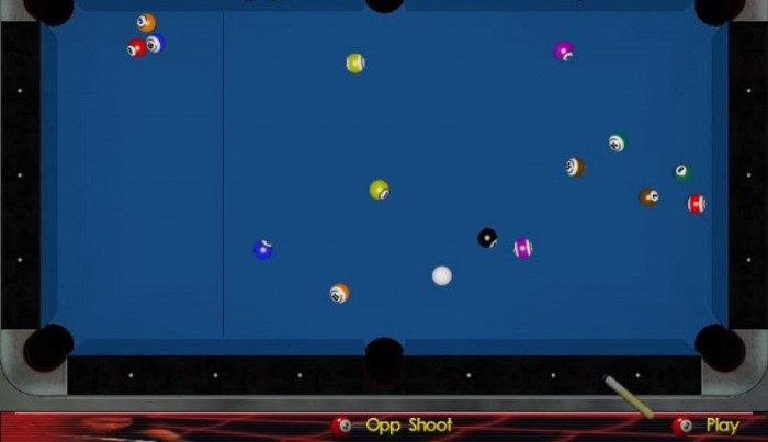 Скриншот из игры Virtual Pool 3