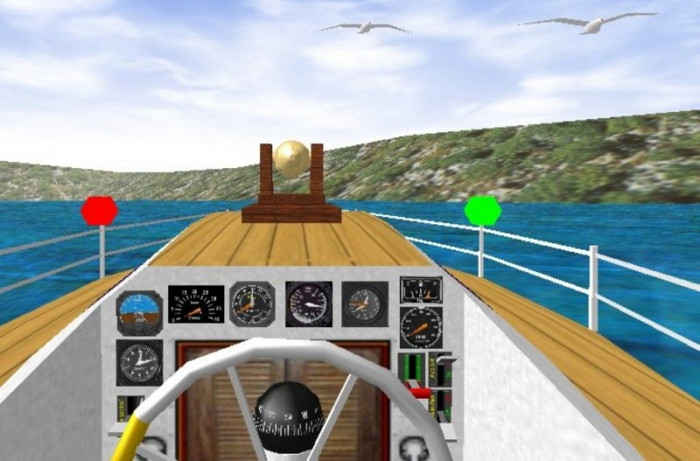 Скриншот из игры Virtual Sailor 5.0