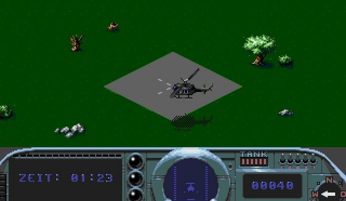 Скриншот из игры Helicopter Mission