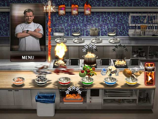 Скриншот из игры Hell's Kitchen: The Video Game