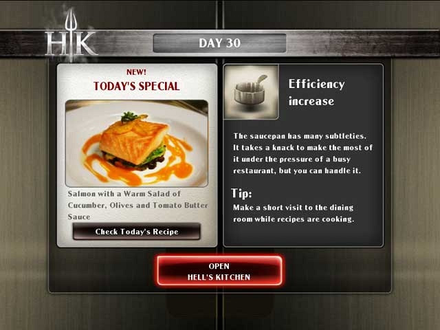 Скриншот из игры Hell's Kitchen: The Video Game