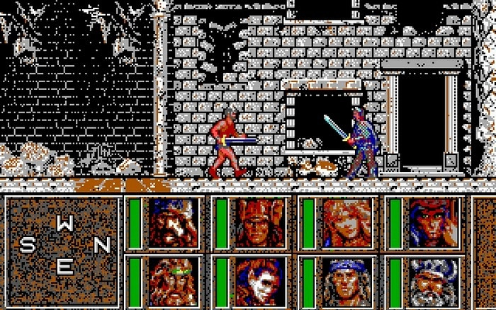 Скриншот из игры Heroes of the Lance