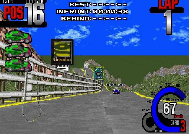 Скриншот из игры Fatal Racing