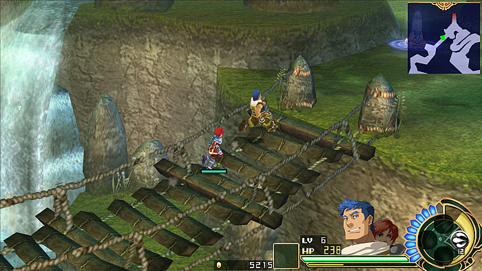 Скриншот из игры Ys Seven