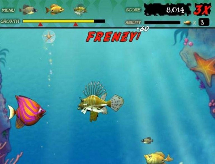 Скриншот из игры Feeding Frenzy