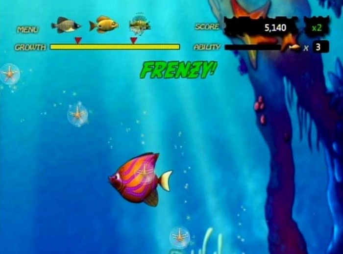 Скриншот из игры Feeding Frenzy