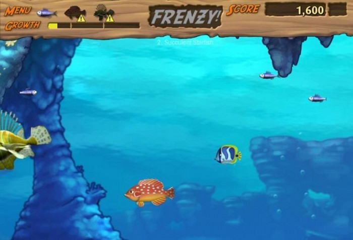 Скриншот из игры Feeding Frenzy