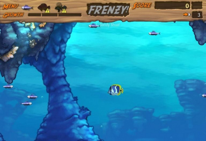 Скриншот из игры Feeding Frenzy