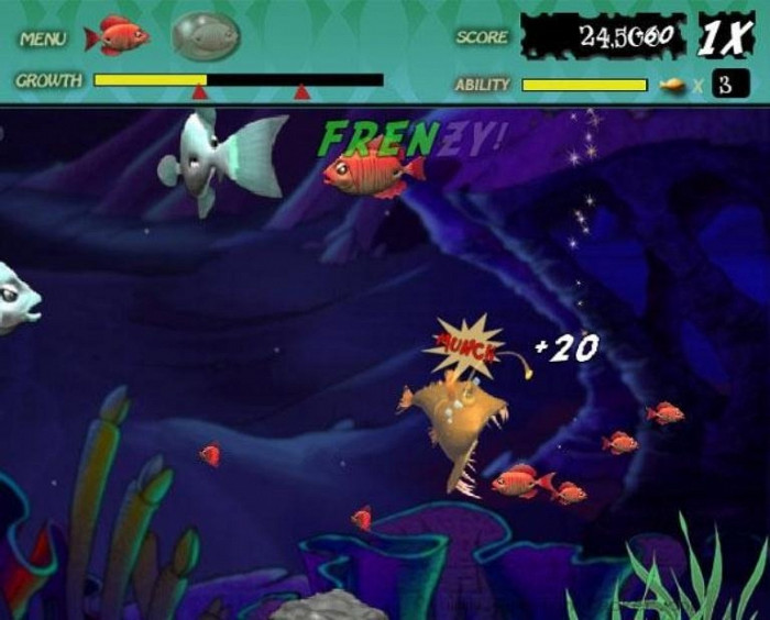 Скриншот из игры Feeding Frenzy