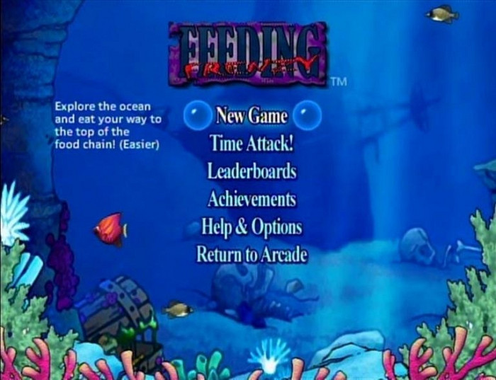 Скриншот из игры Feeding Frenzy