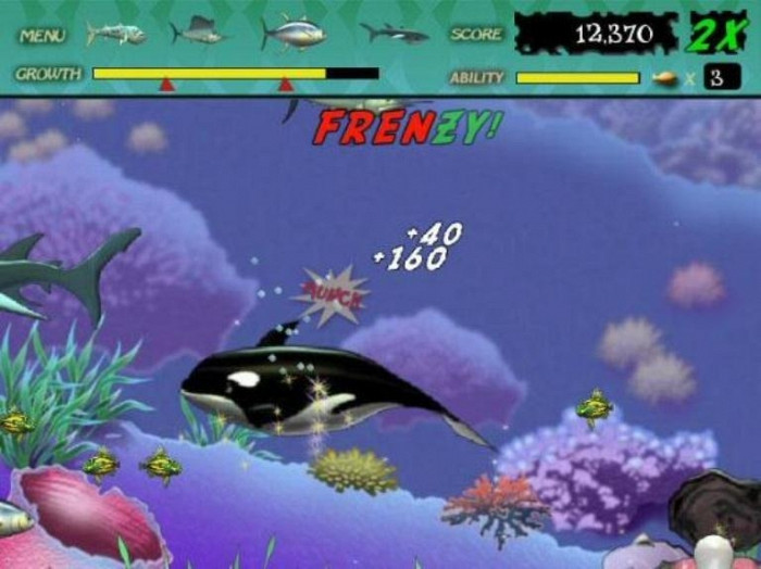 Скриншот из игры Feeding Frenzy