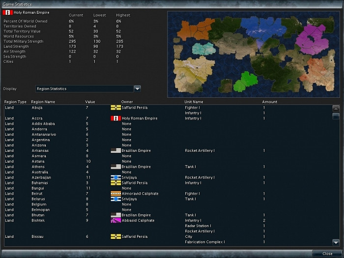 Скриншот из игры World Supremacy
