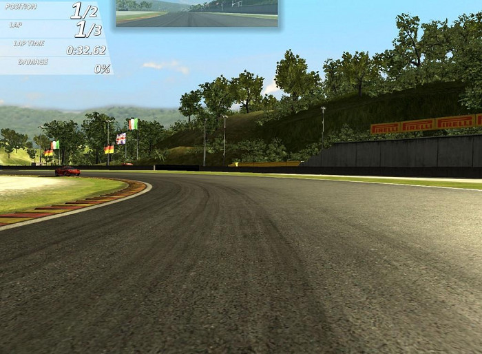 Скриншот из игры Ferrari Virtual Race