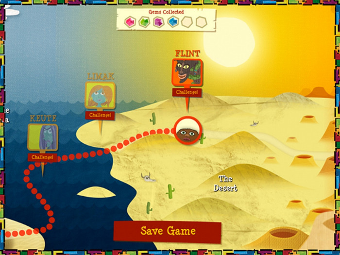 Скриншот из игры Ubongo