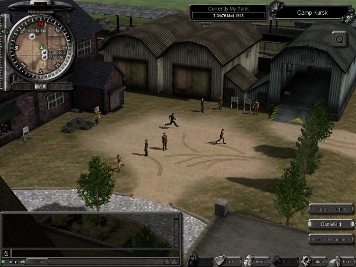 Скриншот из игры Tank Ace
