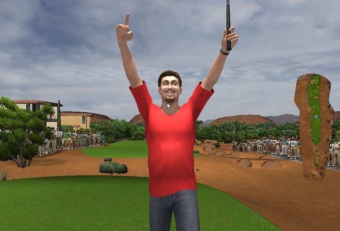 Скриншот из игры Tiger Woods PGA Tour 2005