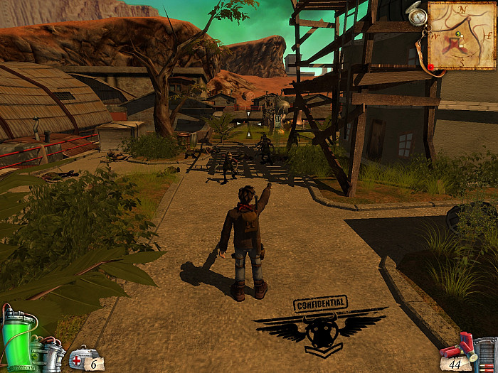 Скриншот из игры Evil Days: Pound of Ground