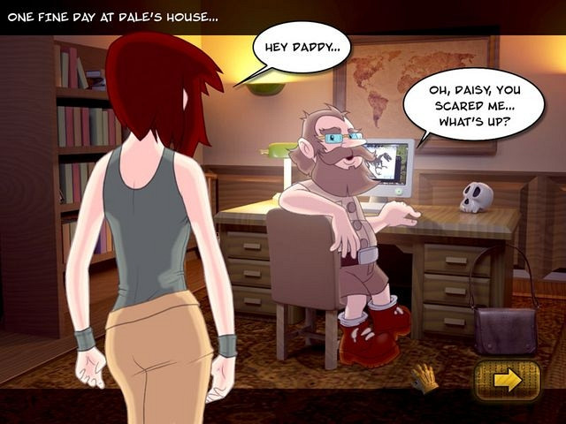 Скриншот из игры Dale Hardshovel and the Bloomstone Mystery