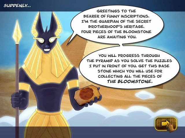Скриншот из игры Dale Hardshovel and the Bloomstone Mystery