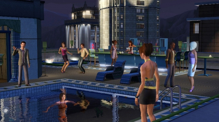 Скриншот из игры Sims 3: Late Night, The