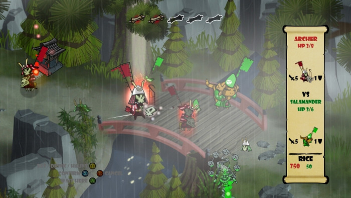 Скриншот из игры Skulls of the Shogun