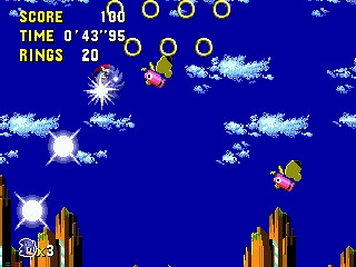 Скриншот из игры Sonic CD