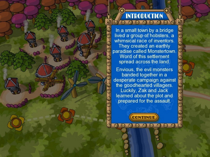 Скриншот из игры Zak and Jack in Showdown at Monstertown
