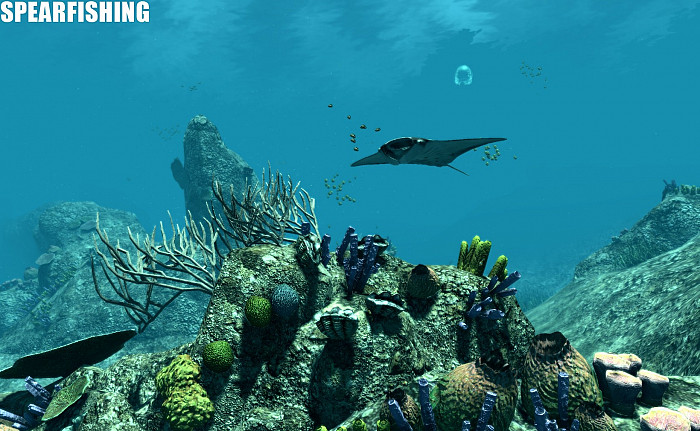 Скриншот из игры Spearfishing