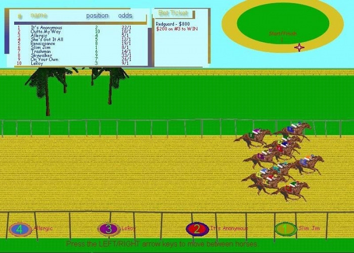 Скриншот из игры Final Furlong