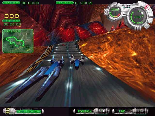 Обложка для игры Final Racing: CyberSpace 2001