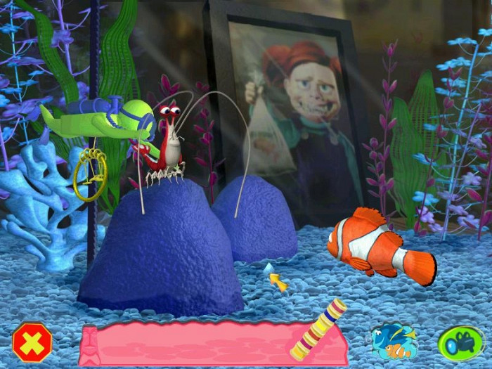 Скриншот из игры Finding Nemo