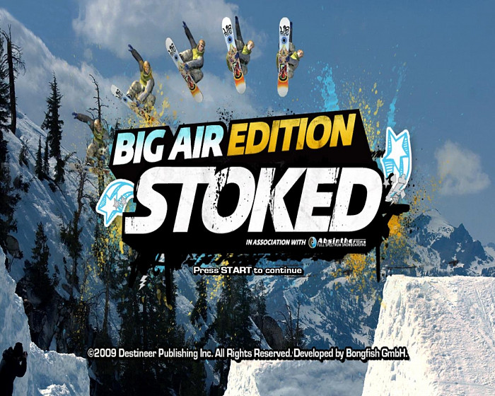 Скриншот из игры Stoked: Big Air Edition