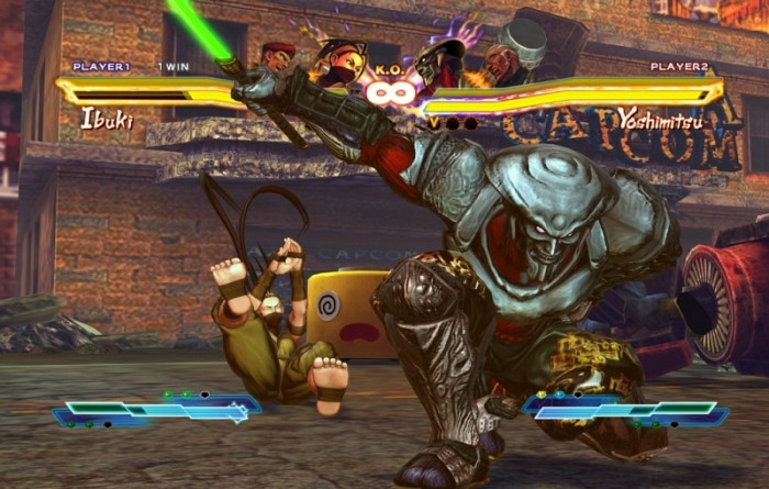 Скриншот из игры Street Fighter X Tekken