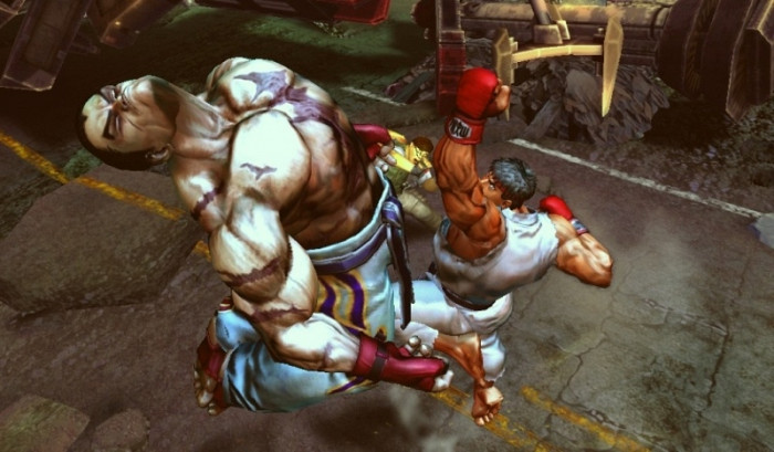 Скриншот из игры Street Fighter X Tekken