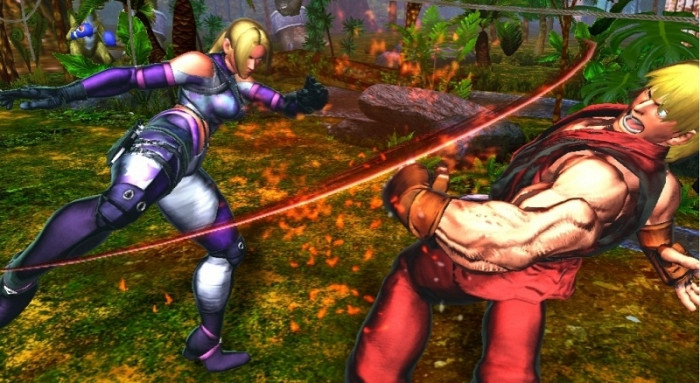 Скриншот из игры Street Fighter X Tekken