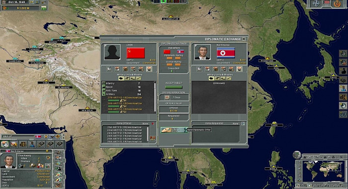 Скриншот из игры Supreme Ruler: Cold War